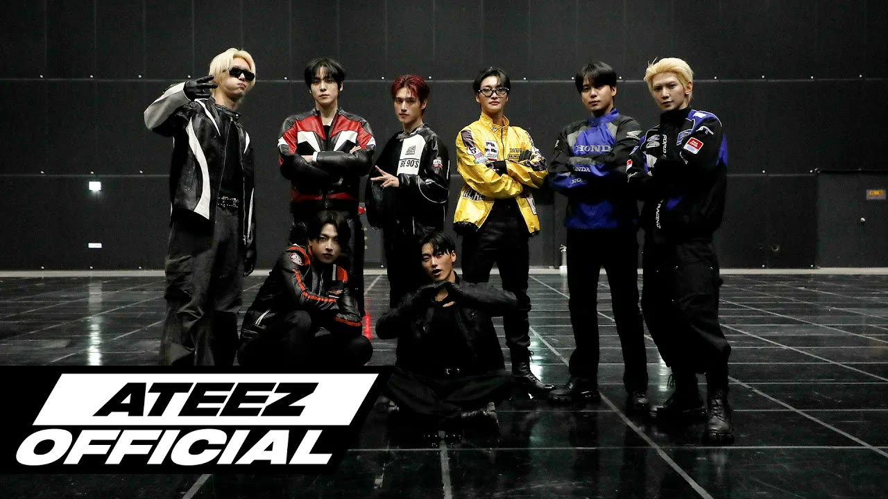 에이티즈 练习室封面